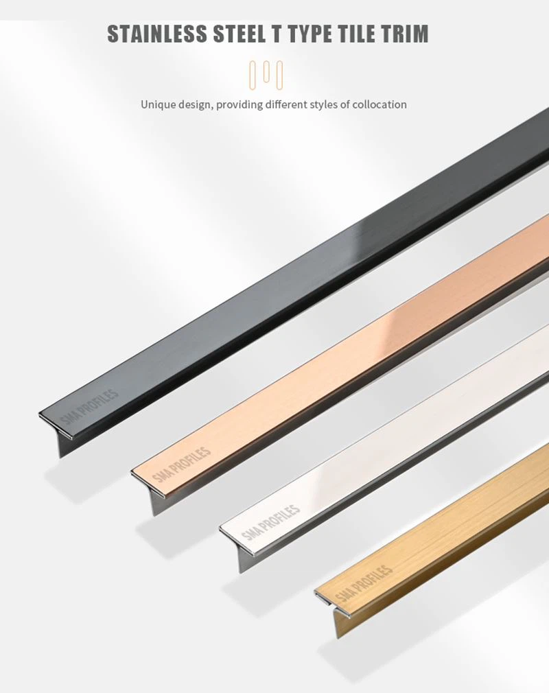 1. floor stainless steel transition strip 1. floor stainless steel transition strip