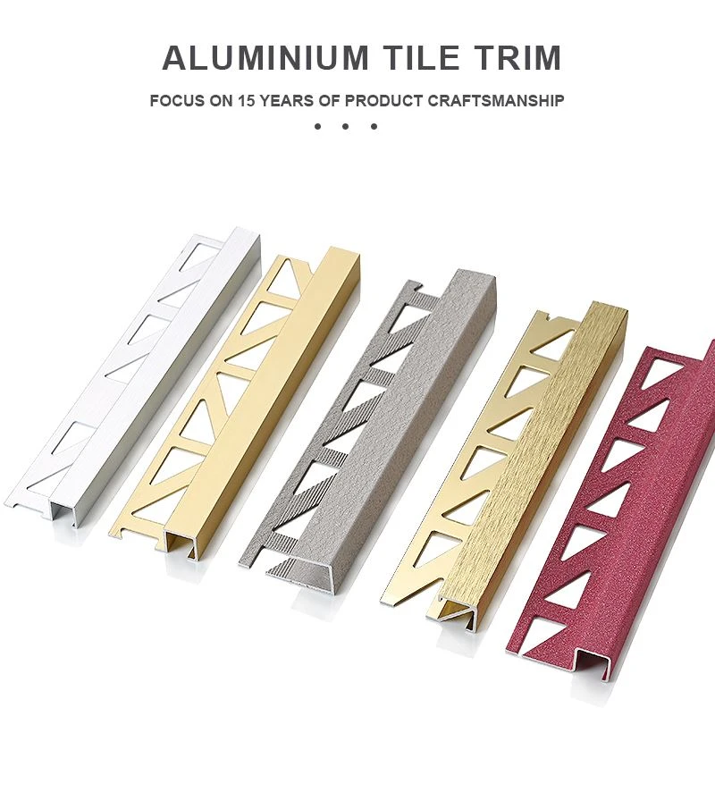 1 aluminum tile corner trim