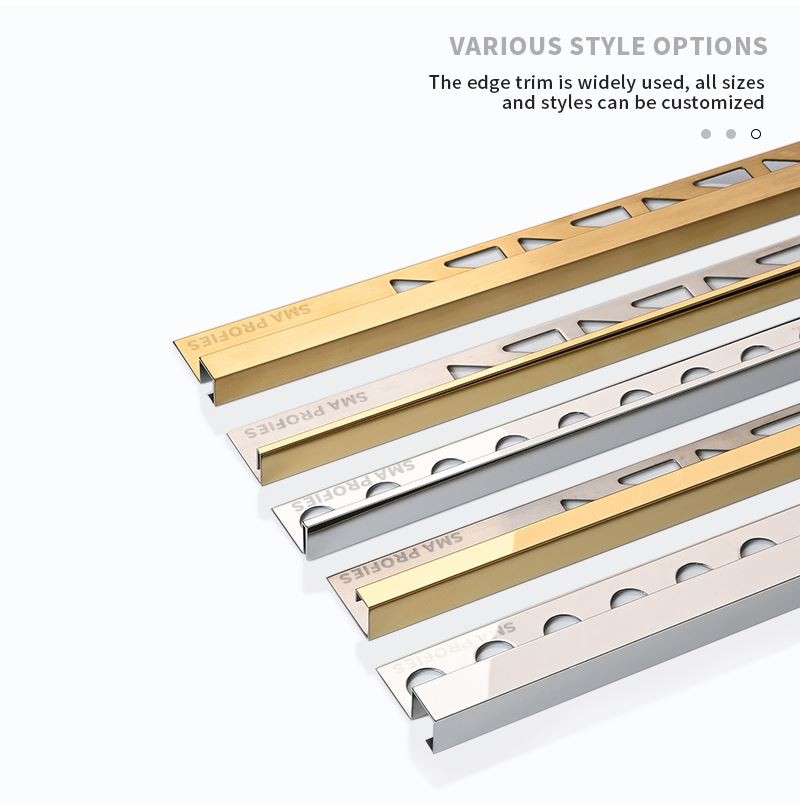 8. stainless wall decoration trim