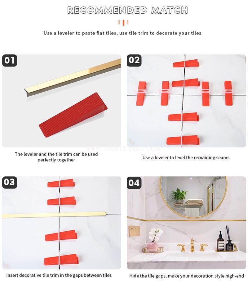 7. tile wedge system