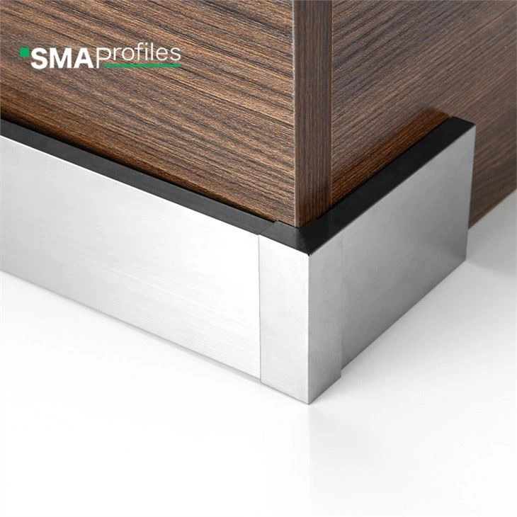 Brused Gold Finished Skirting Board